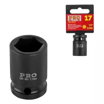 Головка ударная Pro Startul PRO-30017, 1/2", 17 мм, 6 гр.