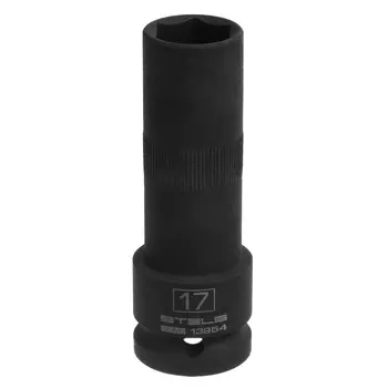 Головка ударная Stels 13954, для колесных дисков, 17 мм, 1/2"