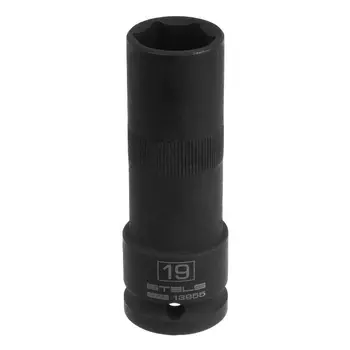Головка ударная Stels 13955, для колесных дисков, 19 мм, 1/2"