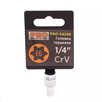 Головка "звездочка" Pro Startul PRO-54206, 1/4", Е6