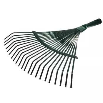 Грабли Grinda 421877, веерные, 22 плоских зубца