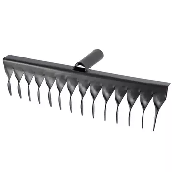 Грабли стальные Сибртех 61752, 14 витых зубьев, без черенка