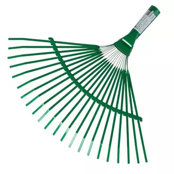 Грабли веерные без черенка Росток 39621_z01 пластинчатые, 385x450 мм