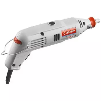 Гравер Зубр ЗГ-130ЭК H242 (130 Вт, с набором мини-насадок)