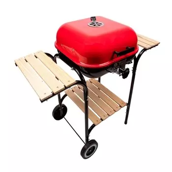 Гриль угольный Green Glade ASK18 для приготовления мяса на огне (со столешницей)