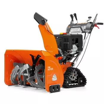 Гусеничный снегоуборщик на бензине с высокой маневренностью Daewoo DAST 1370 (ширина захвата 67 см, мощность 13 л.с.)