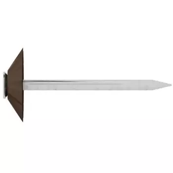 Гвозди декоративные Starfix SMZ1-22284-100, 1.8х32 мм темно-коричневая шляпка (100 шт в зип-локе)