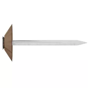 Гвозди декоративные Starfix SMZ1-30419-100, 1.8х32 мм коричневая шляпка (100 шт в зип-локе)