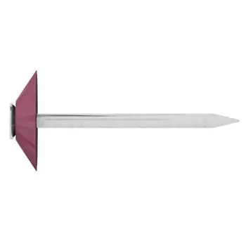 Гвозди декоративные Starfix SMZ1-48157-100, 1.8х32 мм бордовая шляпка (100 шт в зип-локе)
