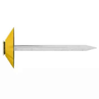 Гвозди декоративные Starfix SMZ1-92333-100, 1.8х32 мм желтая шляпка (100 шт в зип-локе)