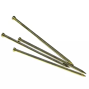 Гвозди финишные Starfix SMP1-99661-02, 1.2х40 мм латунь (0.2 кг в пласт. конт.)