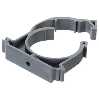 Хомут с защелкой Tebo ПП, D 40 (серый)