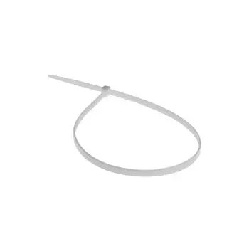 Хомут-стяжка Starfix SMP-37409-100, 3.6х200 мм, белый, 100 шт. в упаковке