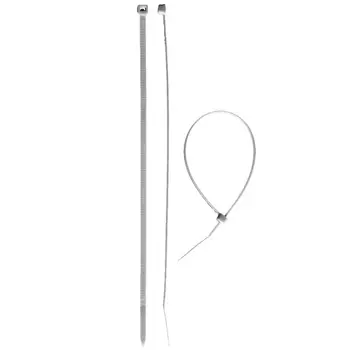 Хомуты нейлоновые белые Зубр 309010-76-350, 7.6 x 350 мм, 50 шт