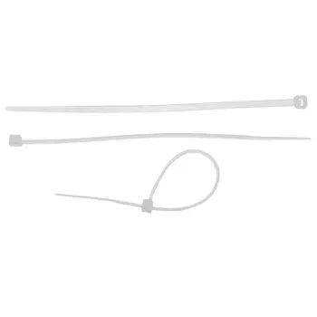 Хомуты нейлоновые белые Зубр 4-309017-48-300, 4.8 х 300 мм, 25 шт