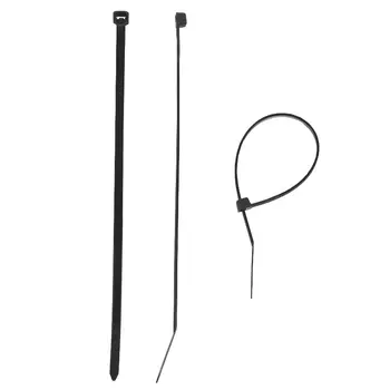 Хомуты нейлоновые Зубр 309030-45-300, черные, 4.5x300 мм, 100 шт