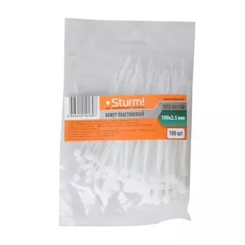 Хомуты пластиковые Sturm 7012-04-100 (100 шт.)