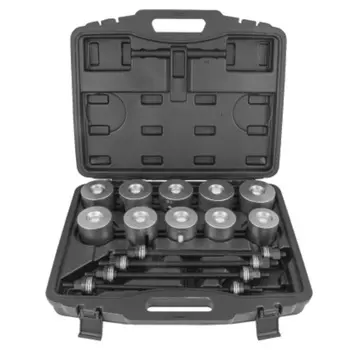 Инструмент универсальный для замены сайлентблоков Thorvik APPS24 052638, в наборе, 44-82 мм, 24 предмета