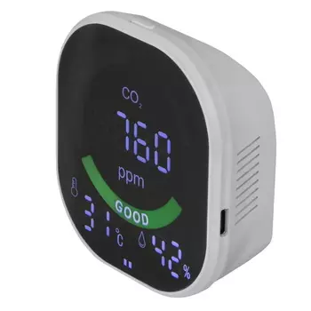 Измеритель концентрации углекислого газа (СО2) Мегеон 08050 к0000036992 с функцией термогигрометра