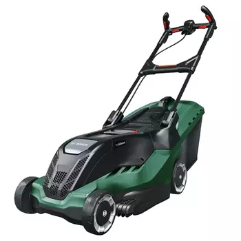 Электрическая газонокосилка Bosch AdvancedRotak 760 0.600.8B9.301 (ширина кошения 46 см, тип травосборника: мягк. с жестк. верх., ножевая режущая сист