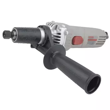 Прямая шлифмашина Crown CT13307 (бытовая, по дереву и металлу, цанга 6 мм, доп ручка)