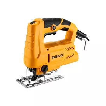 Электрический лобзик Deko DKJS850 063-4187, 850 Вт, регулировка оборотов, с маятниковым ходом