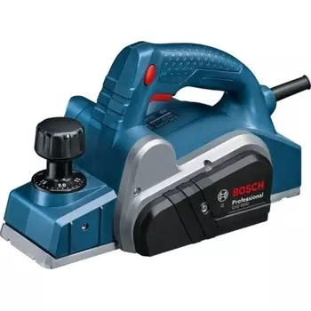 Электрический рубанок Bosch GHO 6500 0.601.596.000 (выборка четверти 9 мм, рабочая ширина 82 мм)