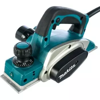 Электрический рубанок Makita KP0800 (выборка четверти 9 мм, рабочая ширина 82 мм)