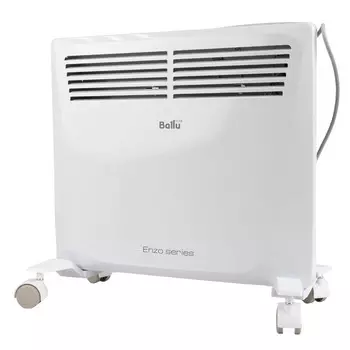 Электробатарея для отопления дома Ballu Enzo BEC/EZER-1000 (отключение при опрокидывании, мощность 1000 вт, площадь 15 кв.м.)