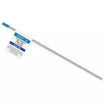 Электрод Solaris WM-4515, вольфрамовый синий WL-20, Ф 4,0 мм 1 шт.