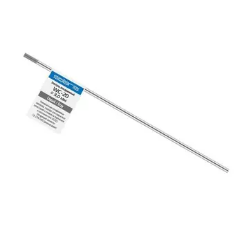 Электрод вольфрамовый Solaris WM-4543, серый, WC-20, Ф 3,0 мм, 1 шт.