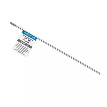 Электрод вольфрамовый Solaris WM-4544, серый, WC-20, Ф 3,2 мм, 1 шт.