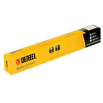 Электроды Denzel DER-3 97513, диаметр 4 мм, 5 кг, рутиловое покрытие