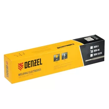Электроды Denzel DER-46 97515, диаметр 3 мм, 5 кг, рутиловое покрытие
