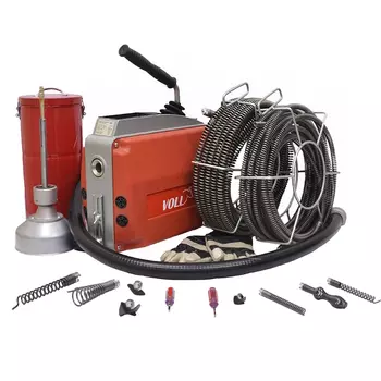 Электромеханическая машина для прочистки труб Voll V-Clean 150 7.00151