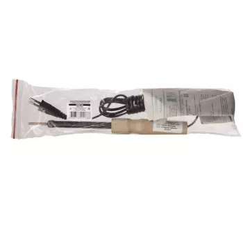 Электропаяльник с деревянной рукояткой 55407-25, 25Вт