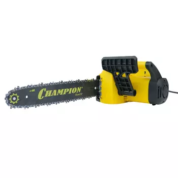 Электрическая цепная пила Champion 120-14" (2000 вт, шаг цепи 0.375 дюймов, длина шины 35 см, вес 3.78 кг)