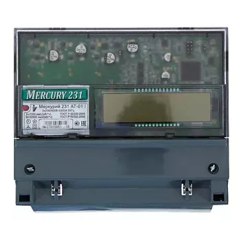 Электросчетчик Инкотекс Меркурий 231 AT-01I М0000051789 87084 (3Ф, многотариф., ЖК дисплей)