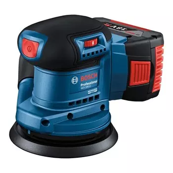 Эксцентриковая шлифмашина Bosch GEX 185-LI, 06013A5021 (1x4.0 Ач.)