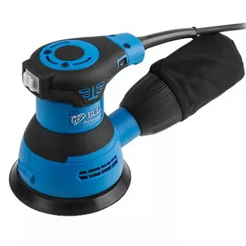 Эксцентриковая шлифмашина Bull OS 1235 в кор. 350 Вт, 125 мм, 8000-12000 об/мин, рег. об.