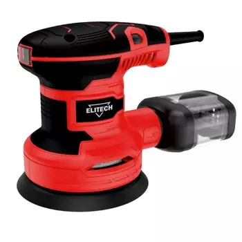 Эксцентриковая шлифмашина Elitech ДМ МШЭ 031Э E2213.025.00 202427, 350Вт, ф125мм, 7000-14000об\мин