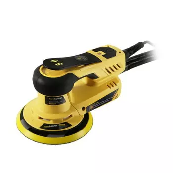 Эксцентриковая шлифмашина Hanskonner HOS8140BL, 400Вт, d=150мм, 4000-10000 об/мин