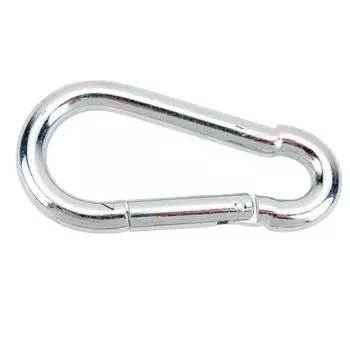 Карабин Зубр Мастер DIN 5299С 304546-10 (оцинкованный, 10мм, 1 шт.)