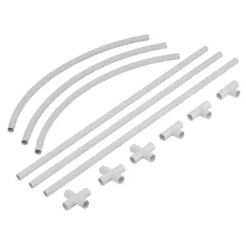 Каркас парника пластиковый Palisad 63901, 300 х 110 х 120 см, дуга d20мм, белый
