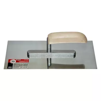 Кельма Toolberg 1401200 нержавеющая сталь, деревянная рукоятка, 130х270мм