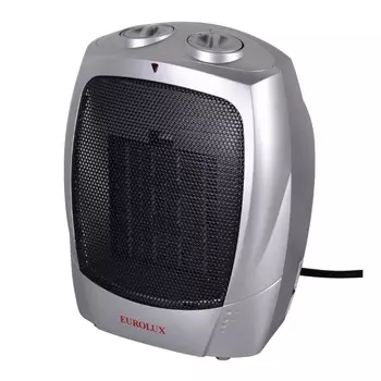 Керамический тепловентилятор с обдувом Eurolux ТВК-EU-1 67/2/6 (электропитание 220 В, мощность 2000 вт, напольный)