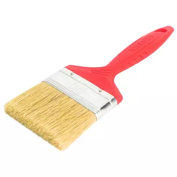 Кисть плоская Toolberg "Классик-стандарт" 0111125 (натуральная щетина, пласт. рук., 75мм)