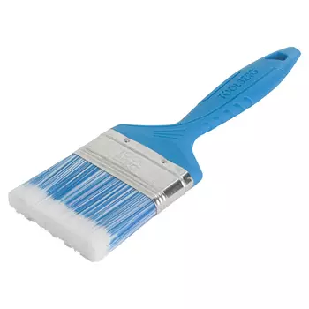Кисть плоская Toolberg "Лазурит-стандарт" 0111424 (искусственная щетина, пласт. рук., 63мм)