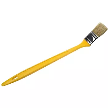 Кисть радиаторная Stayer "UNIVERSAL-MASTER" 0110-25_z01, светлая натуральная щетина, пластмассовая ручка, 25мм