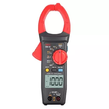 Клещи токоизмерительные RGK CM-16 755122 (постоянный и переменный ток; емкость, сопротивление)